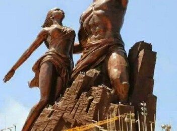African Renaissance Monument in Dakar - Senegal