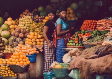 Cote d’ Ivoire - Abidjan - Women at a market place